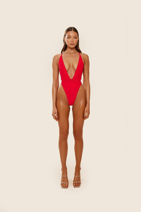 The Fishtail Swim – Red