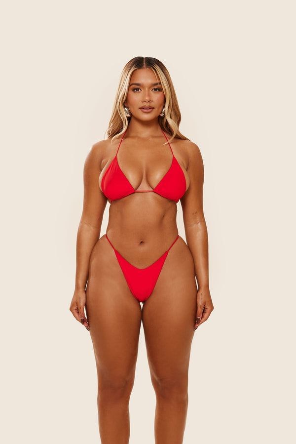 The Teeny Bikini - Red