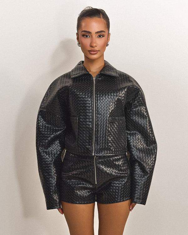 The Faye Jacket in Black